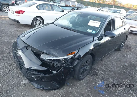 2022 Hyundai Elantra Sel из США, поврежденный, VIN 5NPLS4AG7NH072222